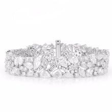 Load image into Gallery viewer, Stardust White Diamond Bracelet - aviadiamonds