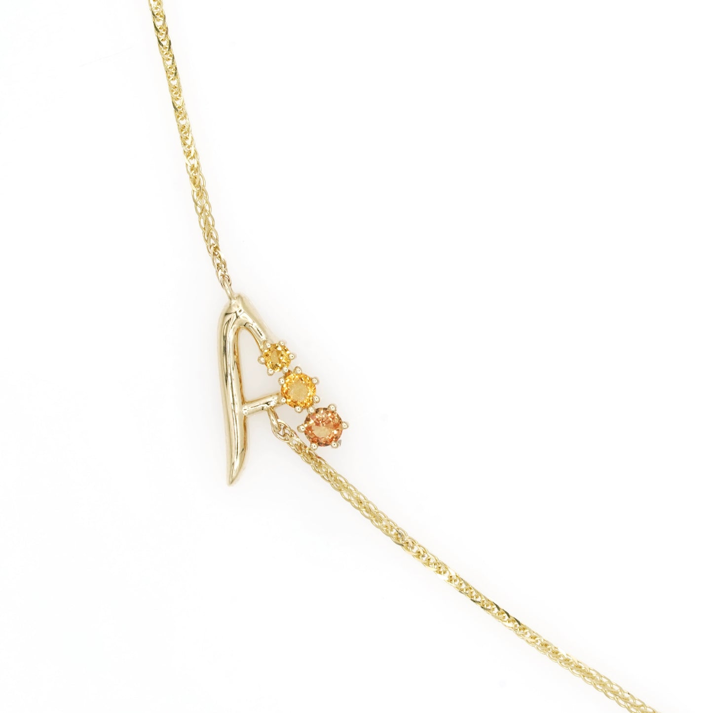 Initial Trio Diamond Bracelet