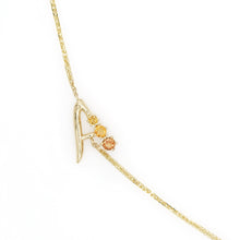 Load image into Gallery viewer, Initial Trio Diamond Bracelet