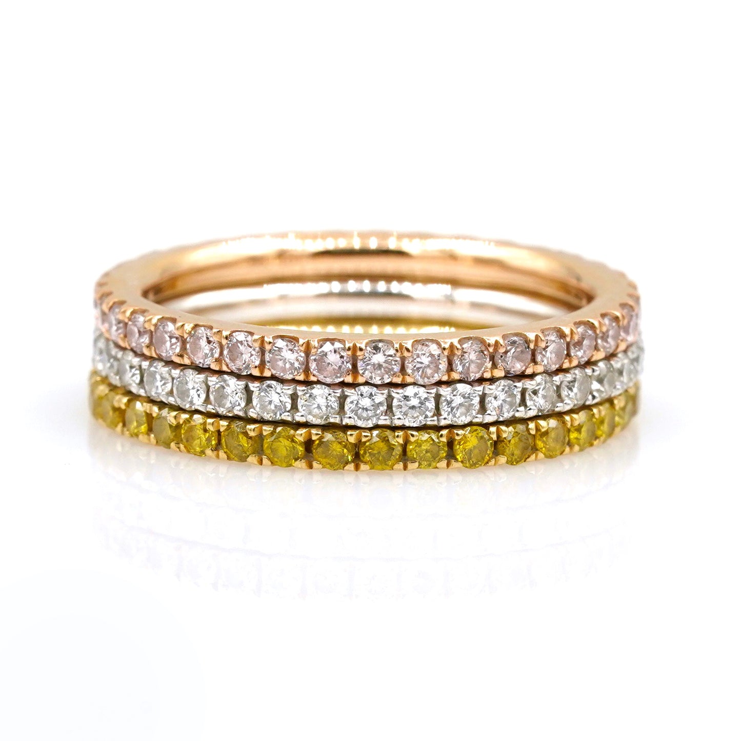 Thin Eternity Rings - aviadiamonds