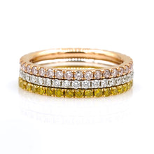 Load image into Gallery viewer, Thin Eternity Rings - aviadiamonds