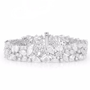 Stardust White Diamond Bracelet - aviadiamonds