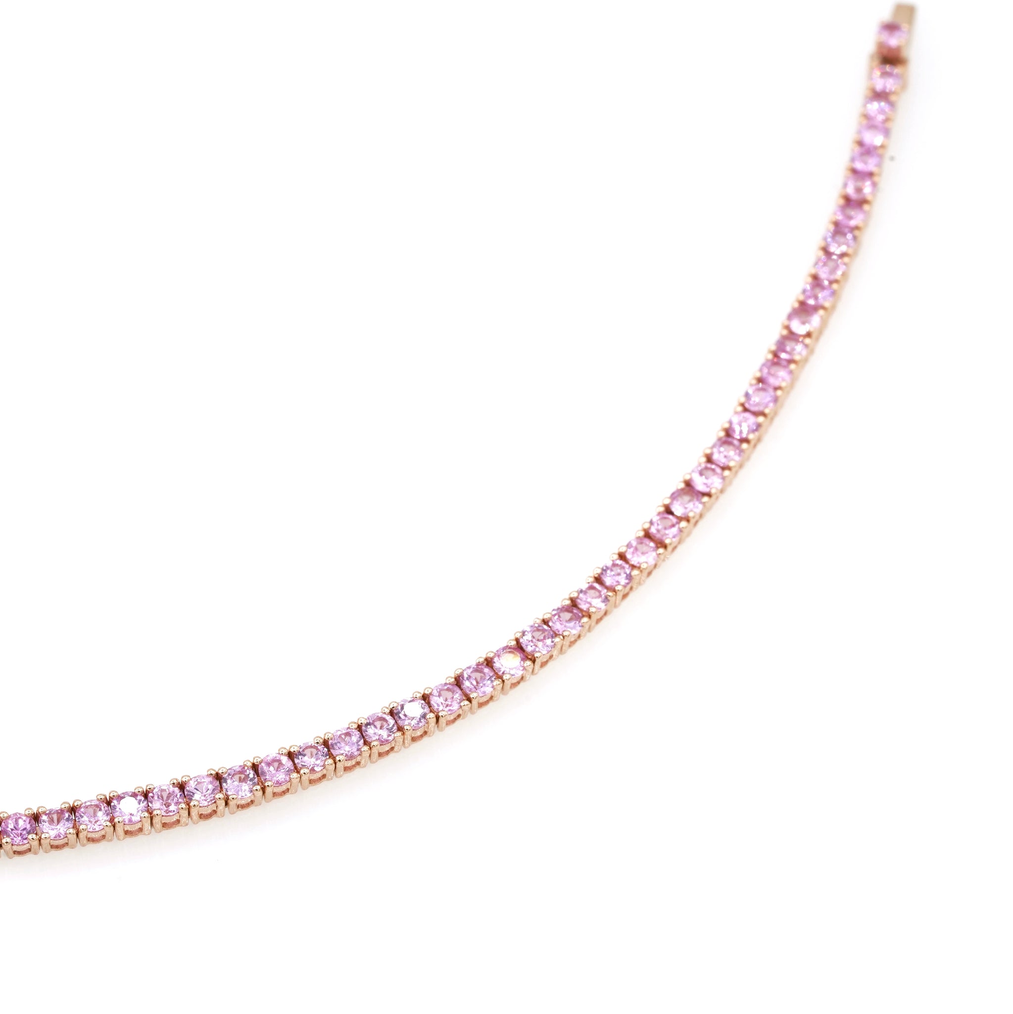 Effy Splash Sterling Silver Multi Pink Sapphire Bangle, 13.02 TCW |  effyjewelry.com