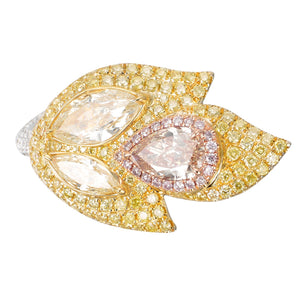 Phoenix Yellow Diamond Ring - aviadiamonds