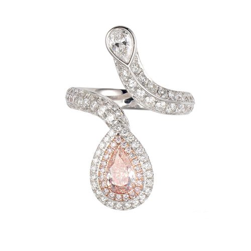 Gaia Pink Diamond Ring - aviadiamonds