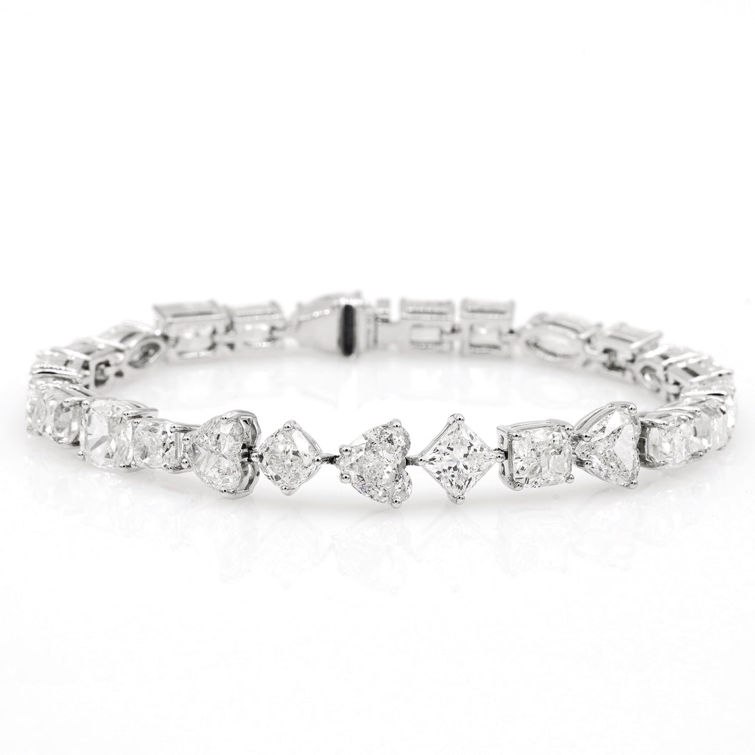 Constellation White Diamond Bracelet - aviadiamonds