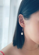 Load image into Gallery viewer, Riviera Petite Pearl Diamond Earrings - aviadiamonds